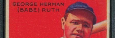1933 Goudey Babe Ruth card raises auction record by 11.3%