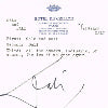 Salvador Dali (1904 - 1989) signed letter to his wife Gala (PF38)