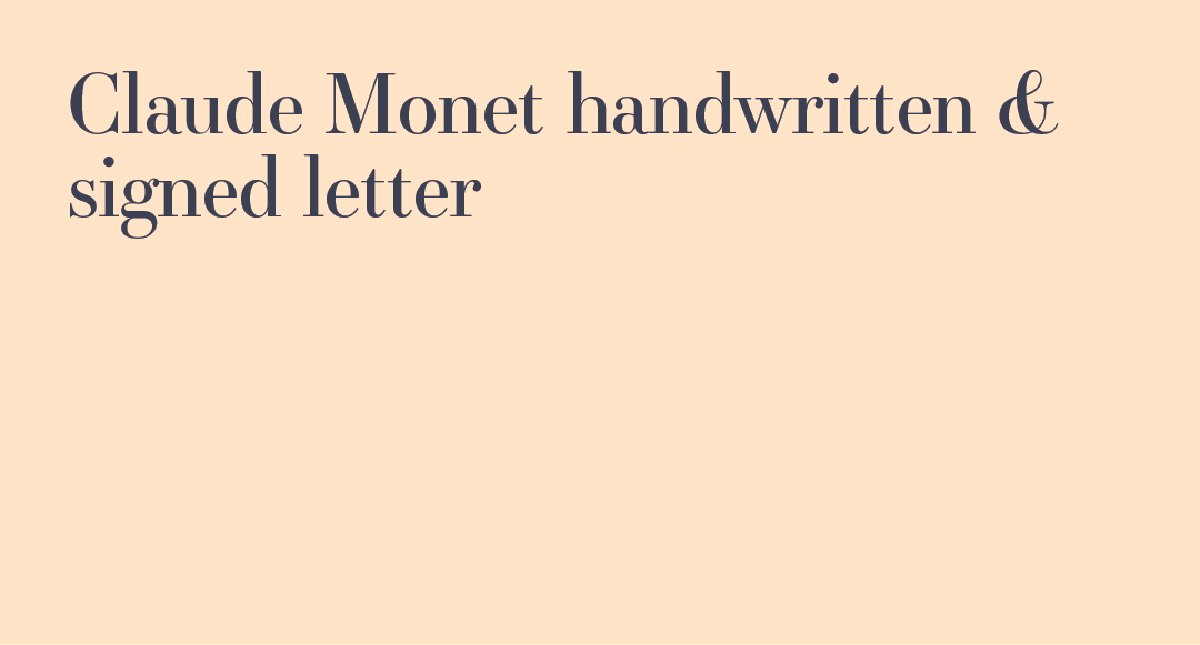 The painter who invented modern art