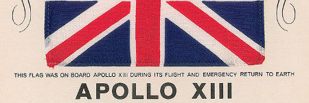 Apollo 13 flown UK flag among highlights of space sale
