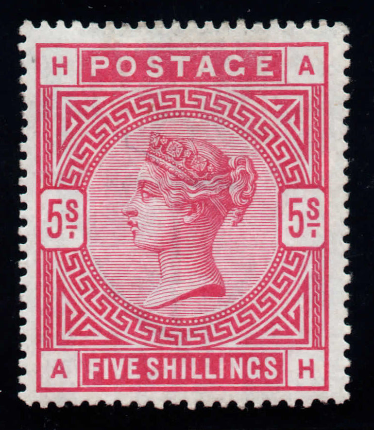 Great Britain 1884 5s rose, SG176