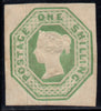 Great Britain 1847 1s pale green, SG54
