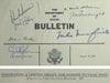 John F. Kennedy signed Nuclear Test Ban Treaty document