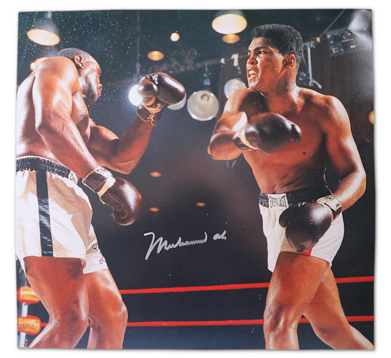 Muhammad Ali oversized signed photograph