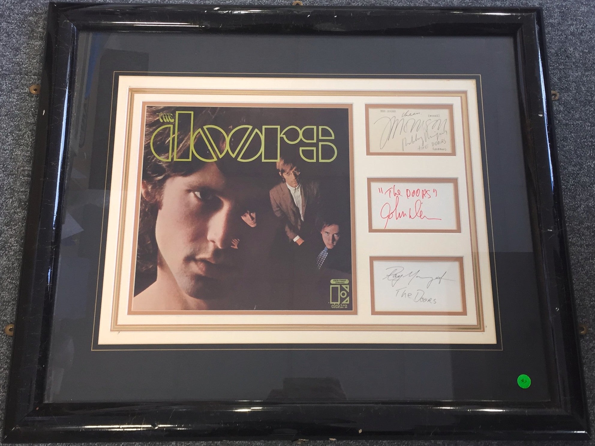 The Doors Signatures From All Four Members