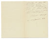 Claude Monet handwritten & signed letter