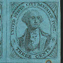 Unique block of City Despatch Post stamps delivers $35,000 in New York