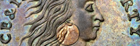 1792 silver centre cent stands at $500,000 with Heritage Auctions