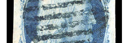 US 1851 1c blue stamp sells for $25,000 in New York