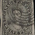 Canada 1852 12d black set for '$15,500' UK auction