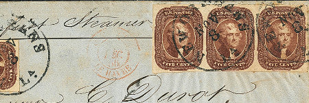 New Orleans 1865 cover realises $62,500 in transatlantic mail sale