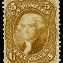 1861 5c Buff stamp sells for $12,500 with Kelleher Auctions