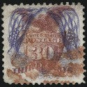1869 30c centre invert to star at $110,000 in Nick Kirke collection