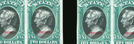 1870 special printing pairs expected to auction for $100,000
