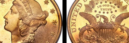 1884 double eagle cameo selling at FUN auction
