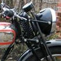 Levis Model B motorcycle - 'prettiest single cylinder bike pre-WW2' - is for sale