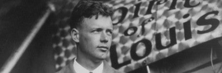 Charles Lindbergh autograph