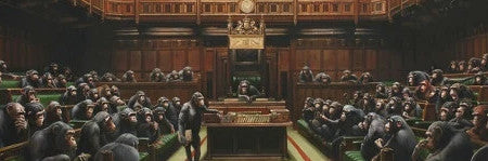 Banksy Devolved Parliament 