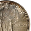Rare Standing Liberty Quarter coin auctions for $13,000 at Dan Morphy