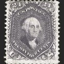 24 cent violet Washington stamp to lead rarities at $35,000