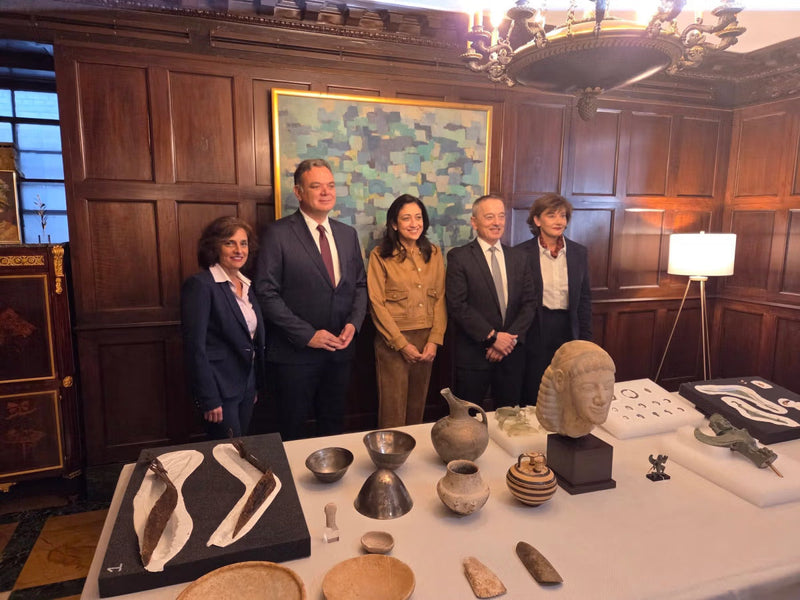 Greece hails return of $3m antiquities as victory against organized crime