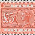 Chartwell Collection £5 Orange stamp block delivers $55,200