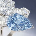 Rare blue diamond by Bulgari sells for $2.9m at fine jewellery sale