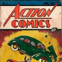 Superman Action Comics #1, rare '3.0' graded copy, auctions in online sale