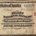 US Apalachicola $5 banknote makes $26,000 at Heritage Auctions