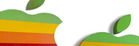 Original rainbow Apple logos to make $15,000?