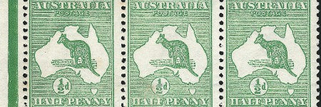 Australia Kangaroo imperforate block sells for $30,500
