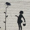 Banksy Flower Girl mural to be offered by Julien's Auctions