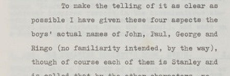 Unique Beatles script for unmade film comes to Heritage at $15,000+