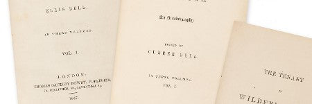 Bronte sisters first editions up 39.5% on estimate at Dreweatts
