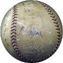 Ruth-Capone signed baseball auctions online for $62,000