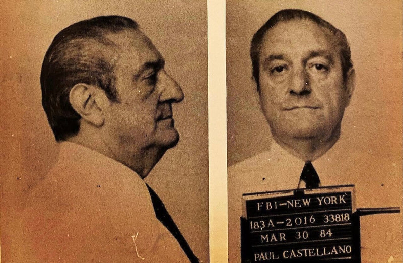 Paul Castellano in a 1984 mug shot. He was the boss of the Gambino Family