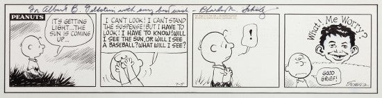Peanuts/Mad comic art comes to Heritage Auctions in August