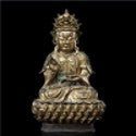 Chinese Ming Guanyin bronze beats estimate by 1,100% in Asian art sale