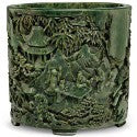 Chinese Qianlong brush pot could see $800,000 at Christie's auction