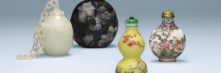 Qianlong enamel snuff bottle leads auction at $625,000