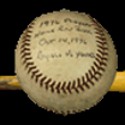 Chambliss' 1976 baseball bat to auction at All-Star FanFest