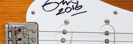 Eric Clapton Fender guitar auctions for $45,000