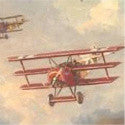 Kaiser Wilhelm's painting of WW1 air ace the Red Baron flies to $9,360