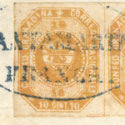 Unique Columbian cover leads rare stamp auction