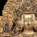 '$30,000' Tibetan bronze Manjushri coming to Cowan's