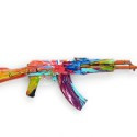 Hirst, Gormley donate AK-47 art to charity auction