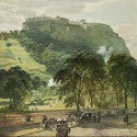 Rediscovered Edinburgh Castle painting will bring $150,000 to Bonhams