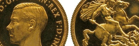 Edward VIII gold sovereign is Britain's most valuable coin at $875,500