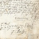 Elizabethan signed manuscript to sell at Bonhams for $5,000