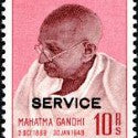 Gandhi overprint makes $205,000 World Record price for any modern stamp